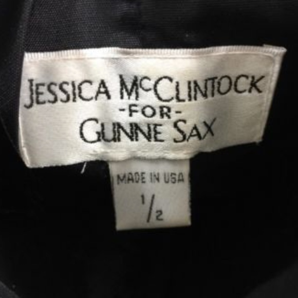 Jessica McClintock Gunne Sax Formal Gown Size 1/2 - Picture 5 of 5